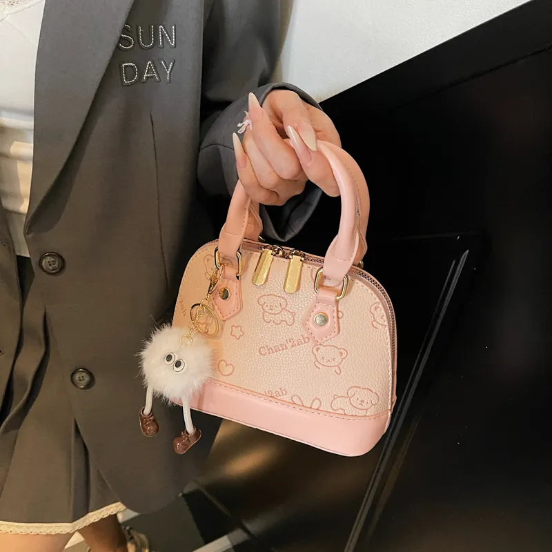 FCTOSSR PU Handbag Women's Brown/White/Black/Pink-8