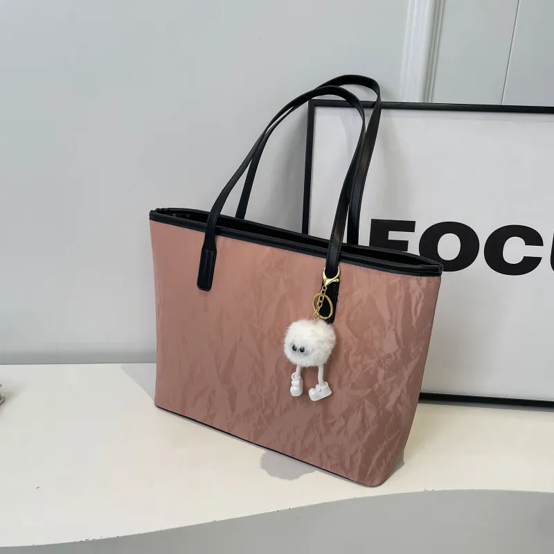 FCTOSSR PU Shoulder Bag Women's White/Black/Silver/Pink-16