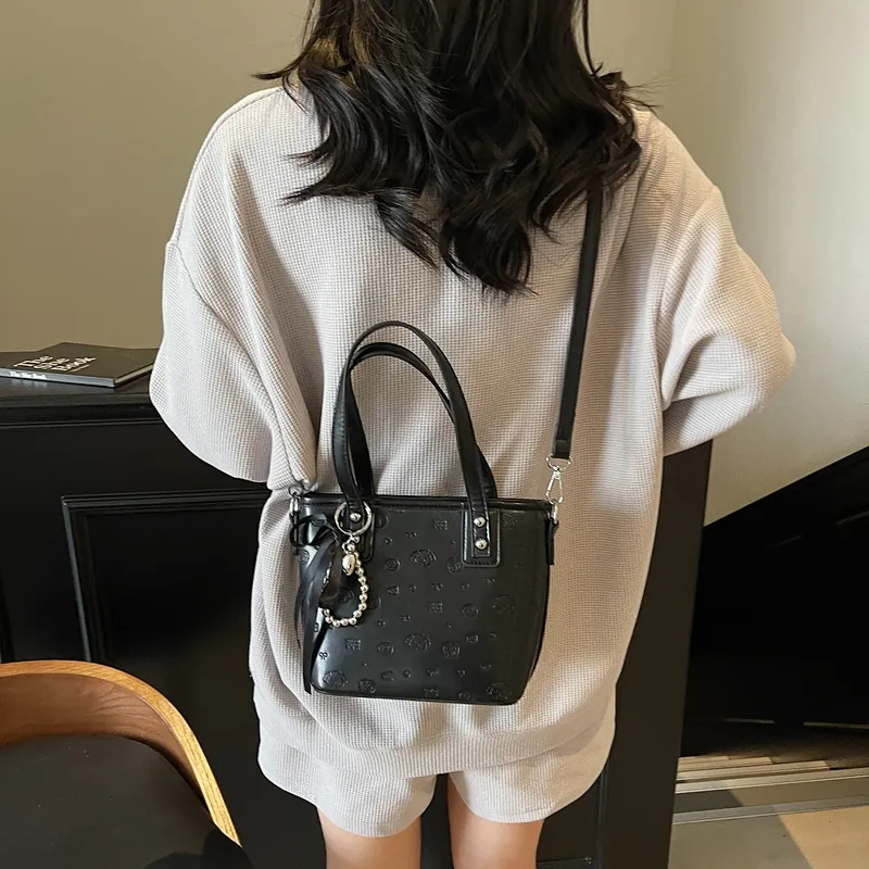 FCTOSSR PU One Shoulder Handbag Regular Women's White/Black/Blue/Pink-22