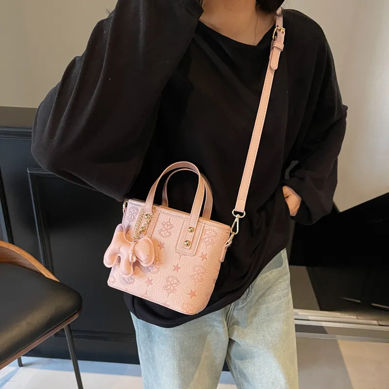 FCTOSSR PU Handbag Regular Women's Khaki/White/Black/Pink-16