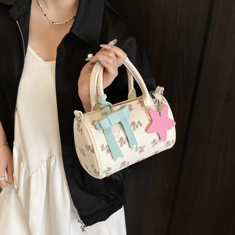 FCTOSSR PU One Shoulder Handbag Women's White-2