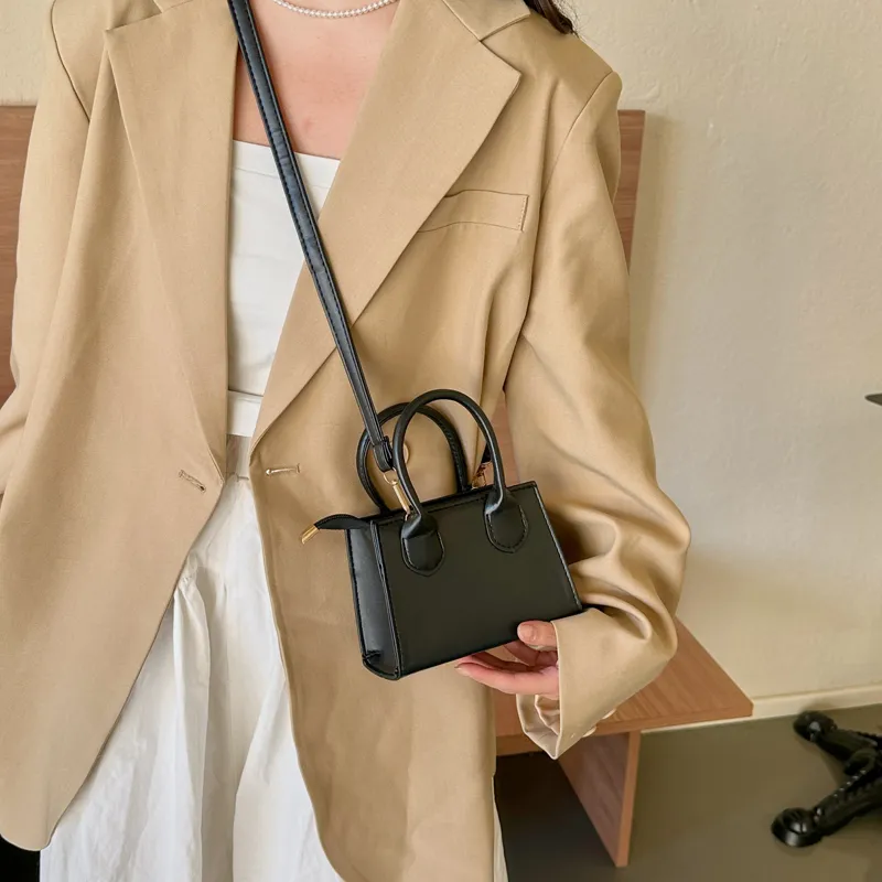 FCTOSSR PU Crossbody Bag Women's White/Black/Khaki/Brown/Coffee-6