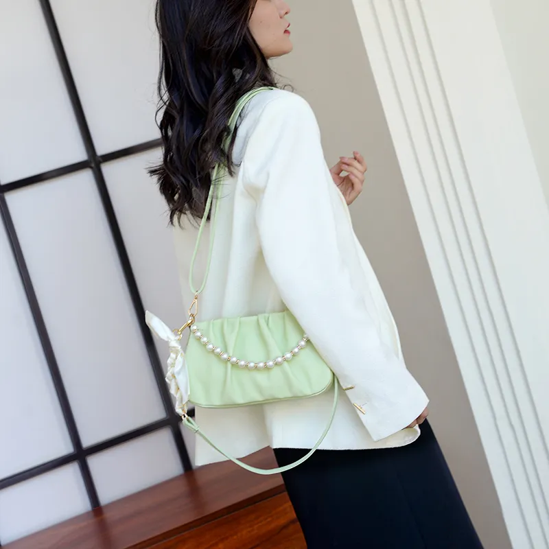 FCTOSSR PU One Shoulder Handbag, Crossbody Bag Regular Women's White//Ecru/Black/Yellow/Green/Coffee/Brown/Rose Red-25