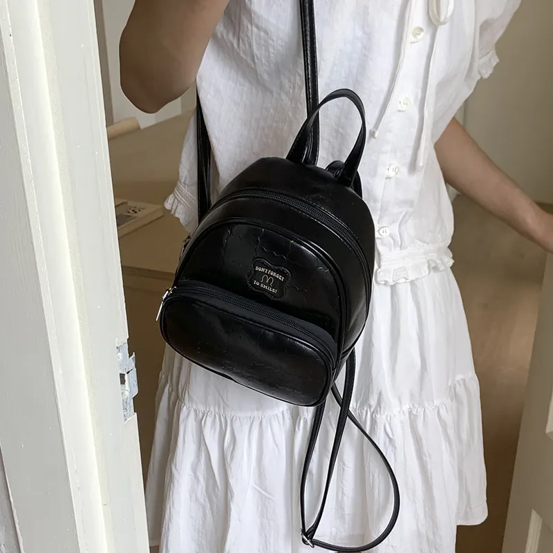 FCTOSSR PU Backpack Women's White/Black/Yellow/Blue/Pink-8