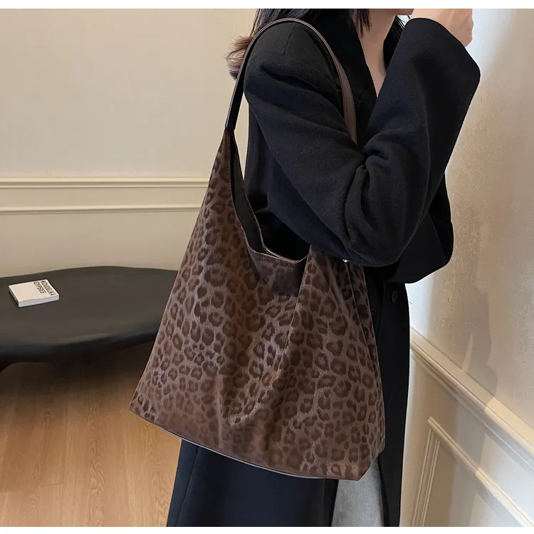 FCTOSSR Nylon Fabric Shoulder Bag Regular Women's Black/Coffee/Brown-5