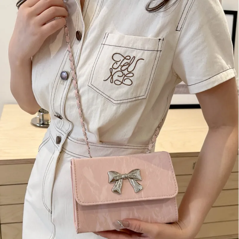 FCTOSSR PU Crossbody Bag Regular Women's White/Black/Pink/Light Blue-4