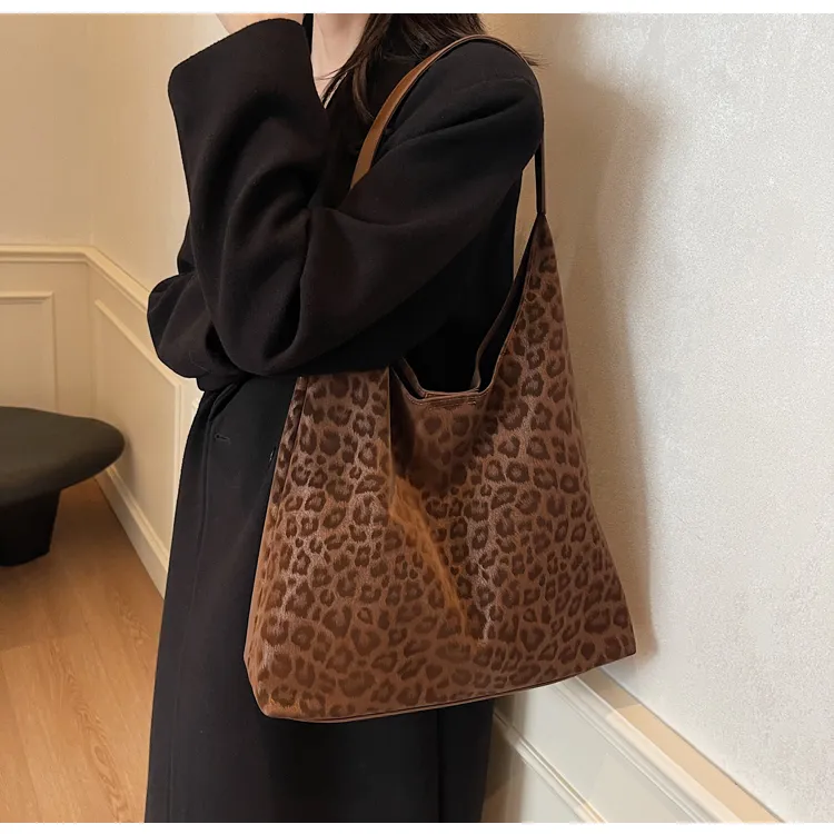 FCTOSSR Nylon Fabric Shoulder Bag Regular Women's Black/Coffee/Brown-12