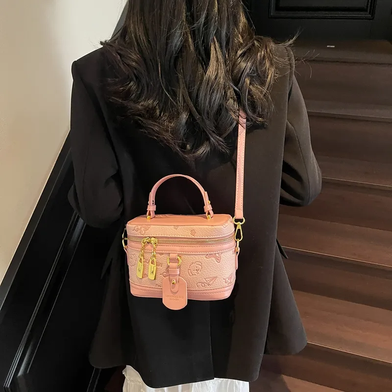 FCTOSSR PU Handbag Regular Women's Black/Brown/Pink-16