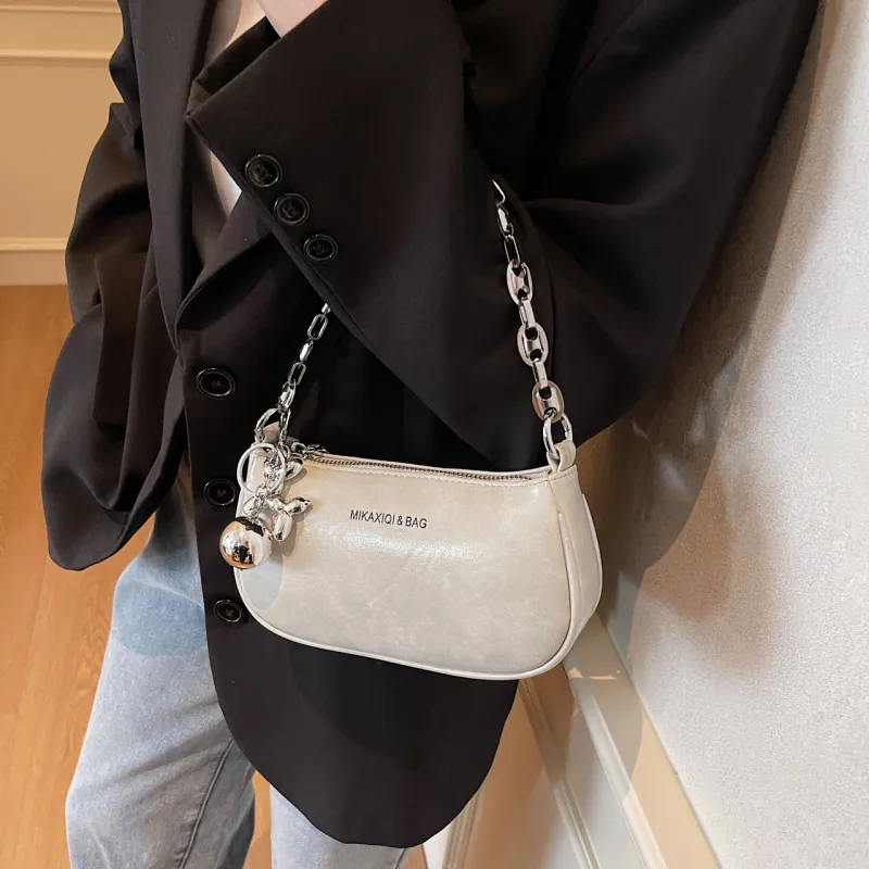 FCTOSSR PU Shoulder Bag Regular Women's White/Gray/Black/Pink/Coffee-7