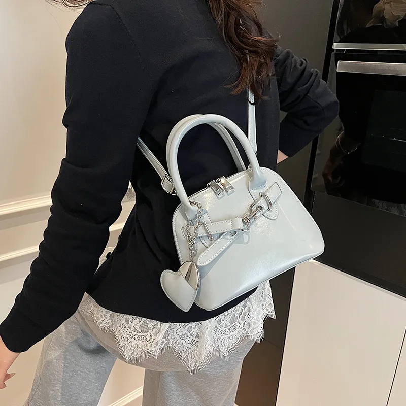 FCTOSSR PU Crossbody One Shoulder Handbag Women's White/Black/Yellow/Blue/Pink-21