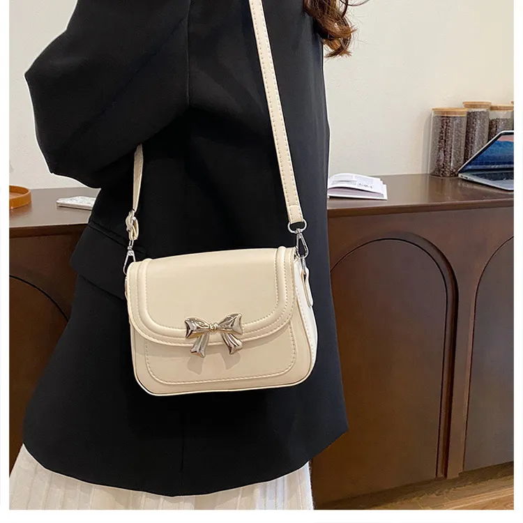 FCTOSSR PU Shoulder Bag, Crossbody Bag Regular Women's White/Silver/Black/Pink-3
