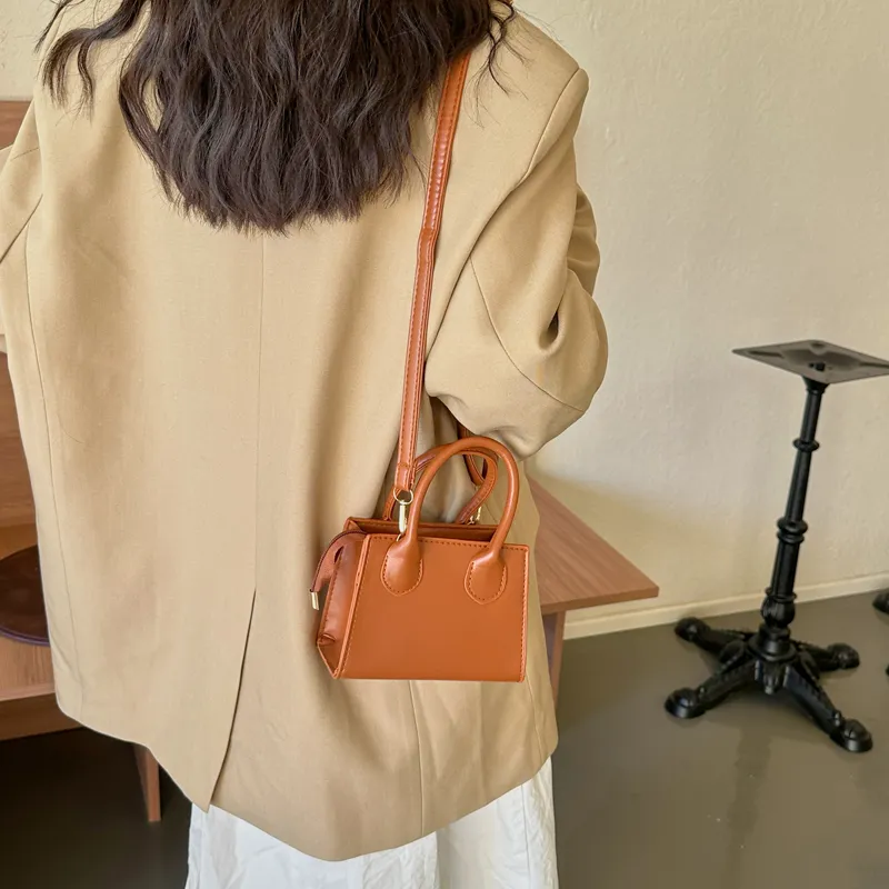 FCTOSSR PU Crossbody Bag Women's White/Black/Khaki/Brown/Coffee-19