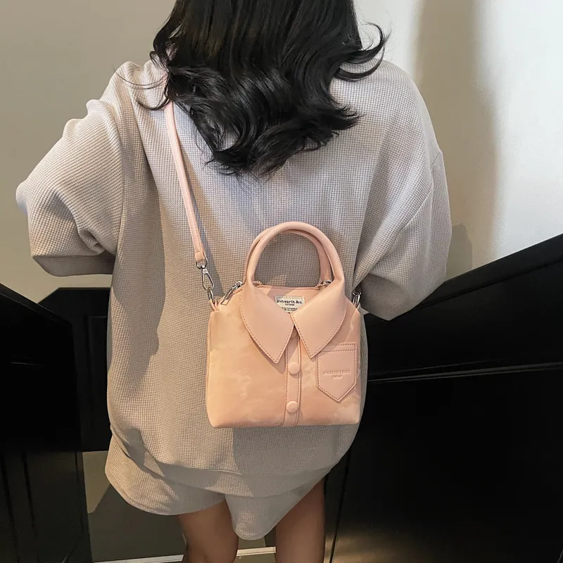 FCTOSSR PU Handbag Women's Khaki/Silver/Black/Pink/White-27
