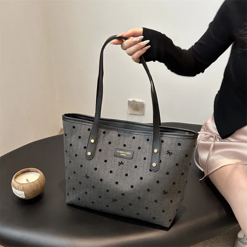 FCTOSSR PC Shoulder Bag Regular Women's Heart/Red Polka Dots/Bowknot/Five Pointed Star-11