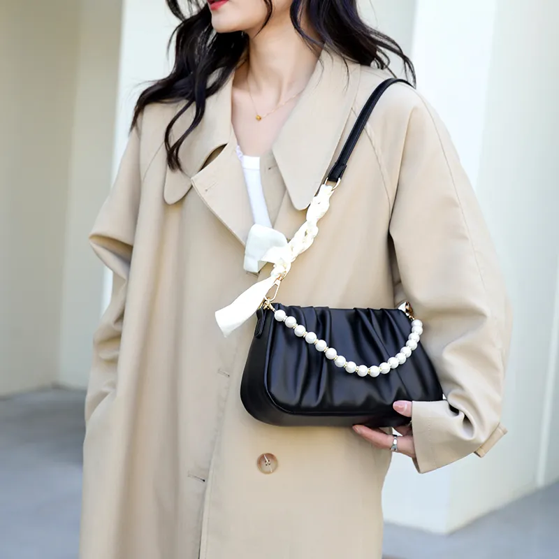 FCTOSSR PU One Shoulder Handbag, Crossbody Bag Regular Women's White//Ecru/Black/Yellow/Green/Coffee/Brown/Rose Red-15