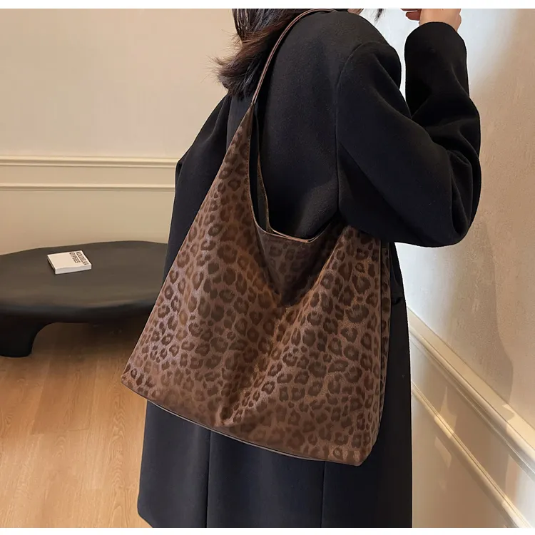 FCTOSSR Nylon Fabric Shoulder Bag Regular Women's Black/Coffee/Brown-8