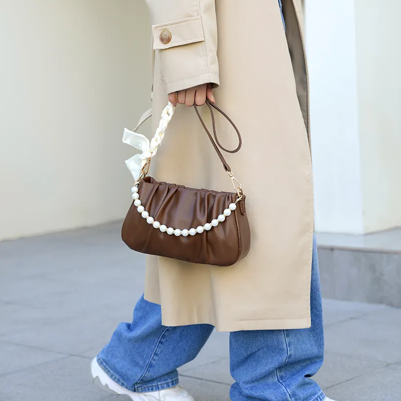 FCTOSSR PU One Shoulder Handbag, Crossbody Bag Regular Women's White//Ecru/Black/Yellow/Green/Coffee/Brown/Rose Red-33