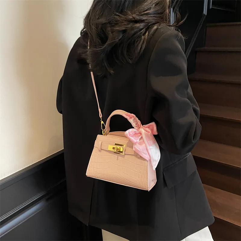 FCTOSSR PU Kelly Bag, Shoulder Bag, Crossbody Bag, Handbag Women's Yellow/Blue/White/Black/Silver-19