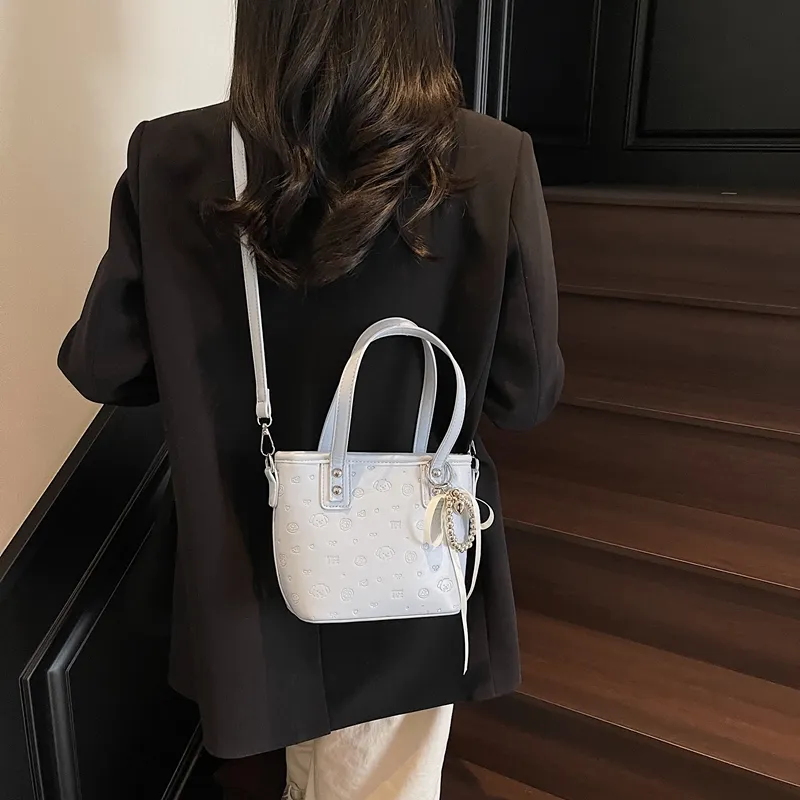FCTOSSR PU One Shoulder Handbag Regular Women's White/Black/Blue/Pink-13