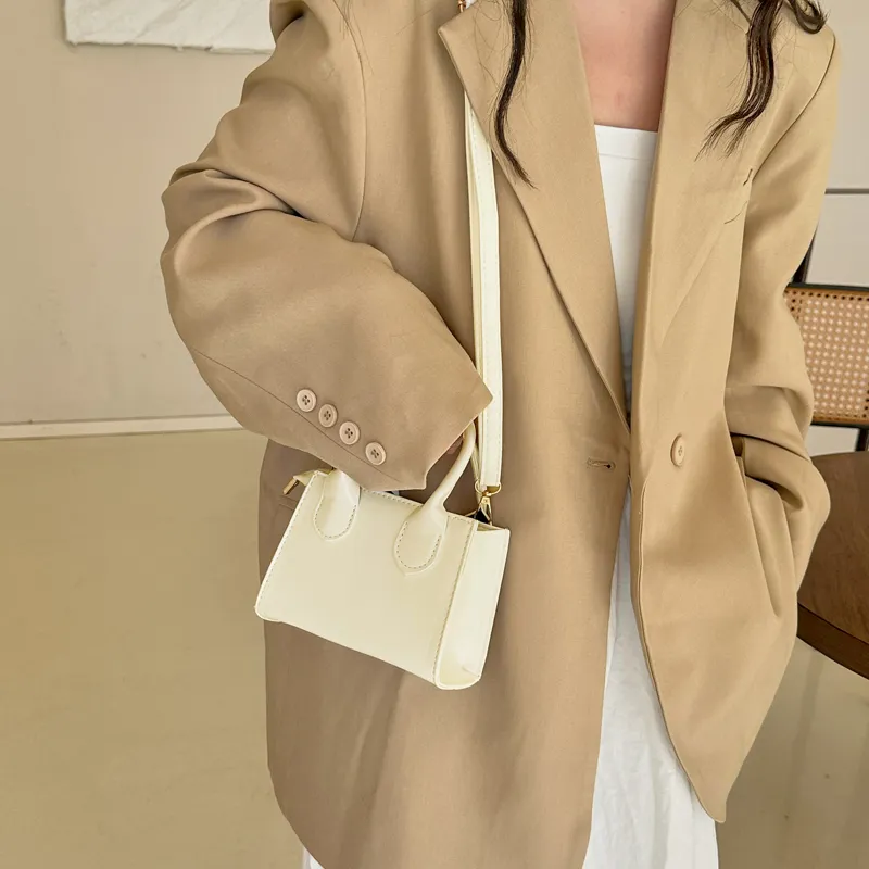 FCTOSSR PU Crossbody Bag Women's White/Black/Khaki/Brown/Coffee-3