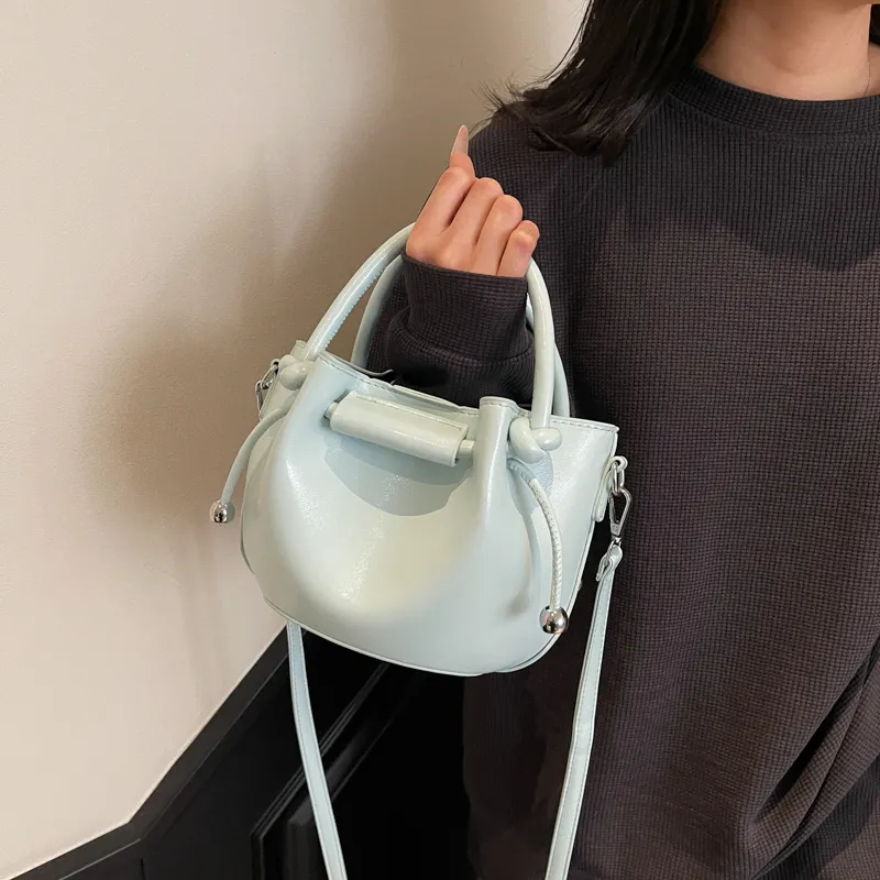 FCTOSSR Pu One Shoulder Handbag Women's White/Silver/Black/Yellow/Blue/Pink-26