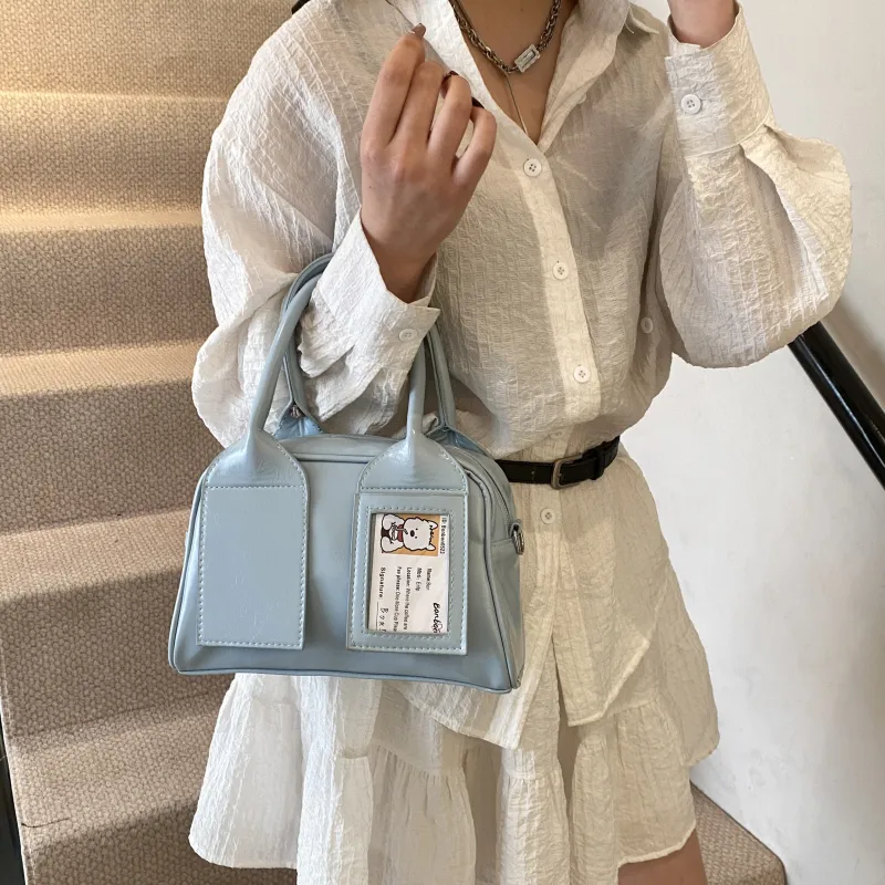 FCTOSSR PU Handbag Regular Women's White/Black/Pink/Blue-16