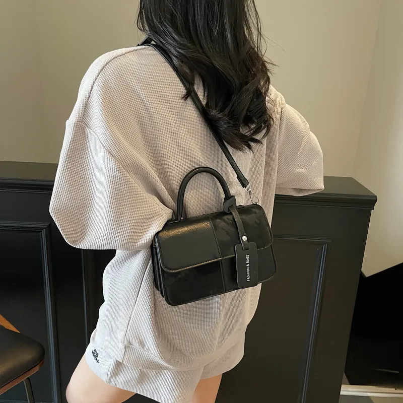 FCTOSSR PU Handbag Women's White/Silver/Black-16