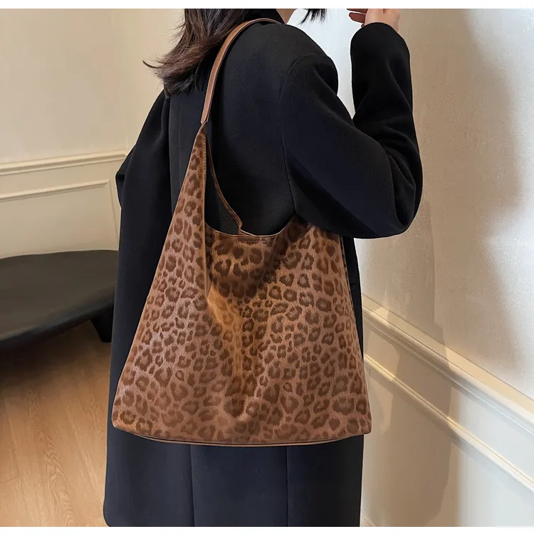 FCTOSSR Nylon Fabric Shoulder Bag Regular Women's Black/Coffee/Brown-13