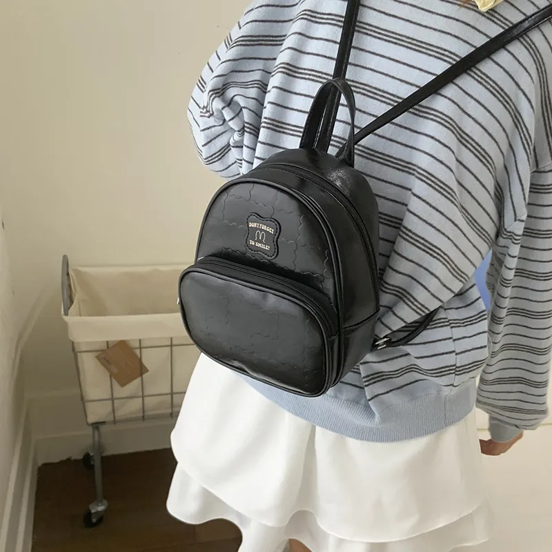 FCTOSSR PU Backpack Women's White/Black/Yellow/Blue/Pink-7
