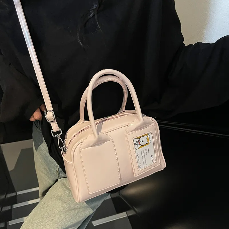 FCTOSSR PU Handbag Regular Women's White/Black/Pink/Blue-21