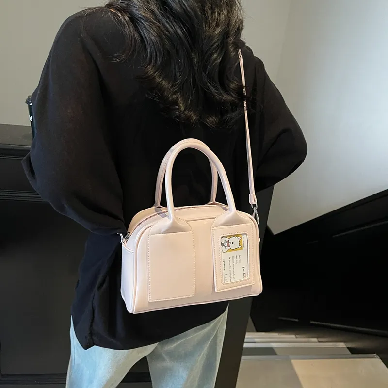 FCTOSSR PU Handbag Regular Women's White/Black/Pink/Blue-19
