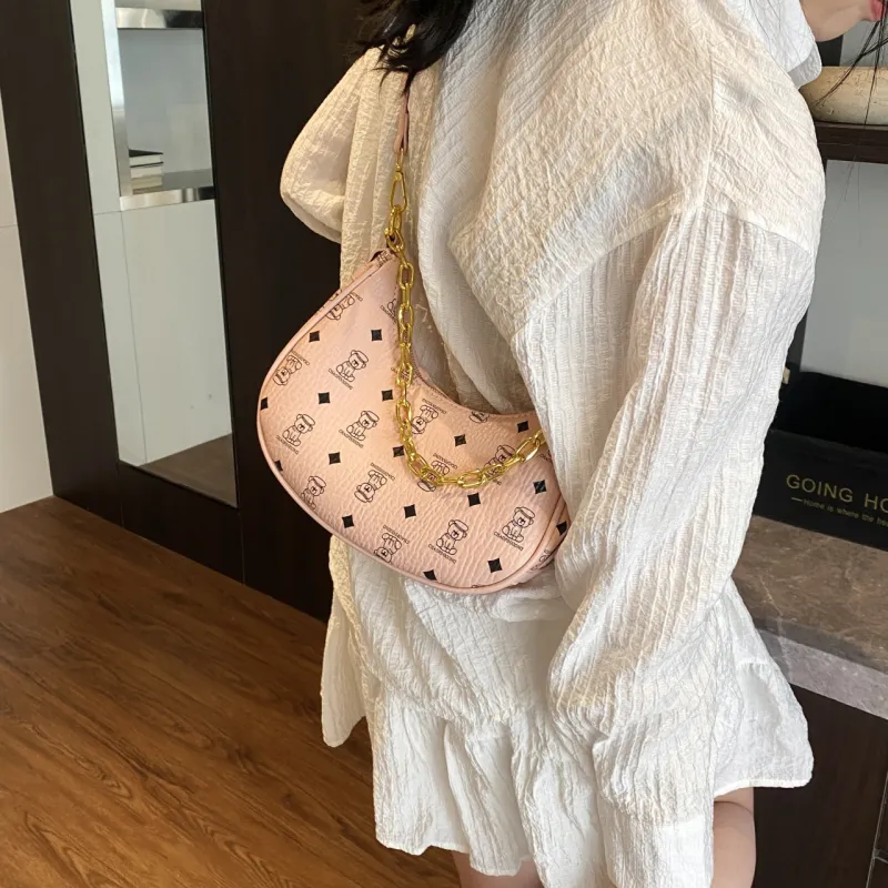 FCTOSSR PU Shoulder Bag, Crossbody Bag Regular Women's White/Black/Pink/Brown-11