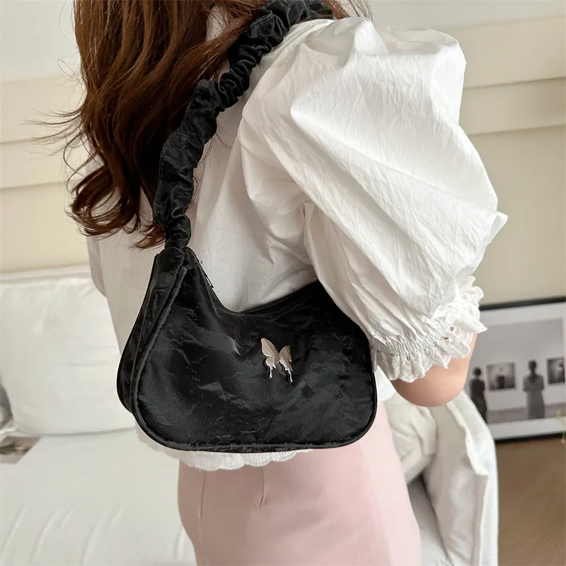 FCTOSSR PU Shoulder Bag Women's White/Silver/Black/Khaki/Brown-24