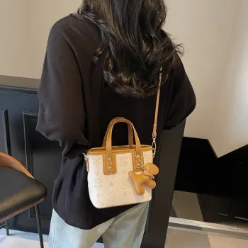FCTOSSR PU Handbag Regular Women's Khaki/White/Black/Pink
