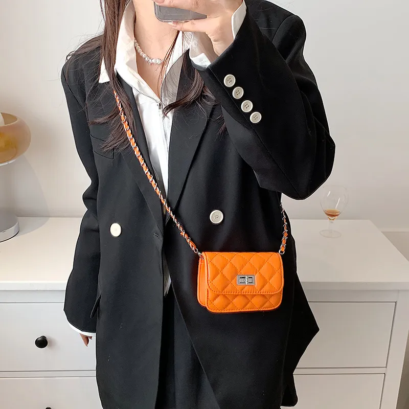 FCTOSSR PU Shoulder Bag, Crossbody Bag Regular Women's Orange/White/Black/Pink-4