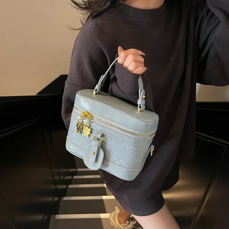 FCTOSSR PU One Shoulder Handbag Women's White/Black/Blue/Pink-20