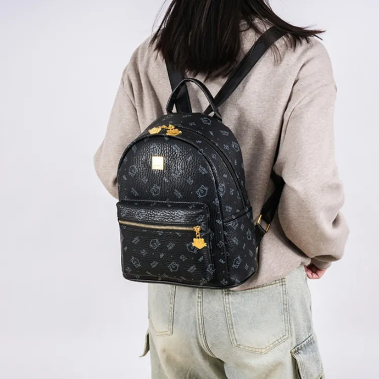 FCTOSSR PU Backpack Regular Women's Beige/Pink/Brown/Black-14