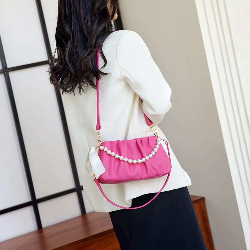 FCTOSSR PU One Shoulder Handbag, Crossbody Bag Regular Women's White//Ecru/Black/Yellow/Green/Coffee/Brown/Rose Red-42