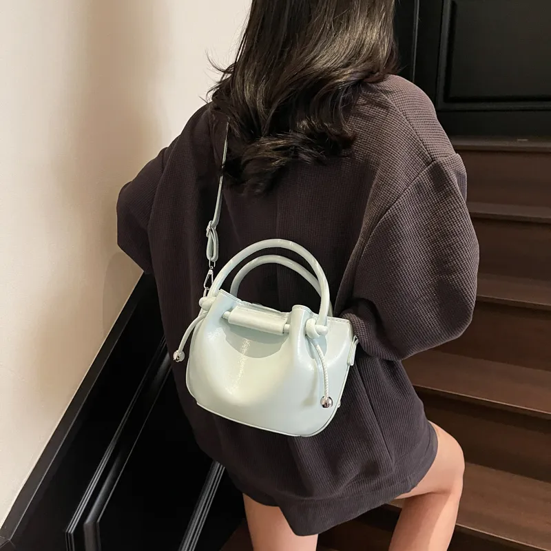 FCTOSSR Pu One Shoulder Handbag Women's White/Silver/Black/Yellow/Blue/Pink-27