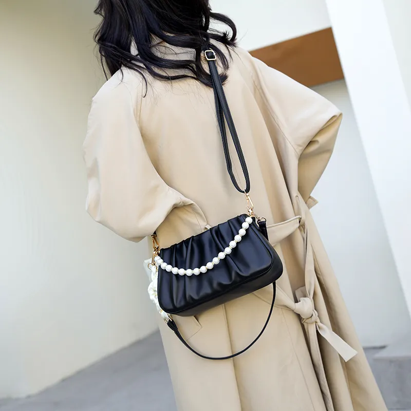 FCTOSSR PU One Shoulder Handbag, Crossbody Bag Regular Women's White//Ecru/Black/Yellow/Green/Coffee/Brown/Rose Red-16