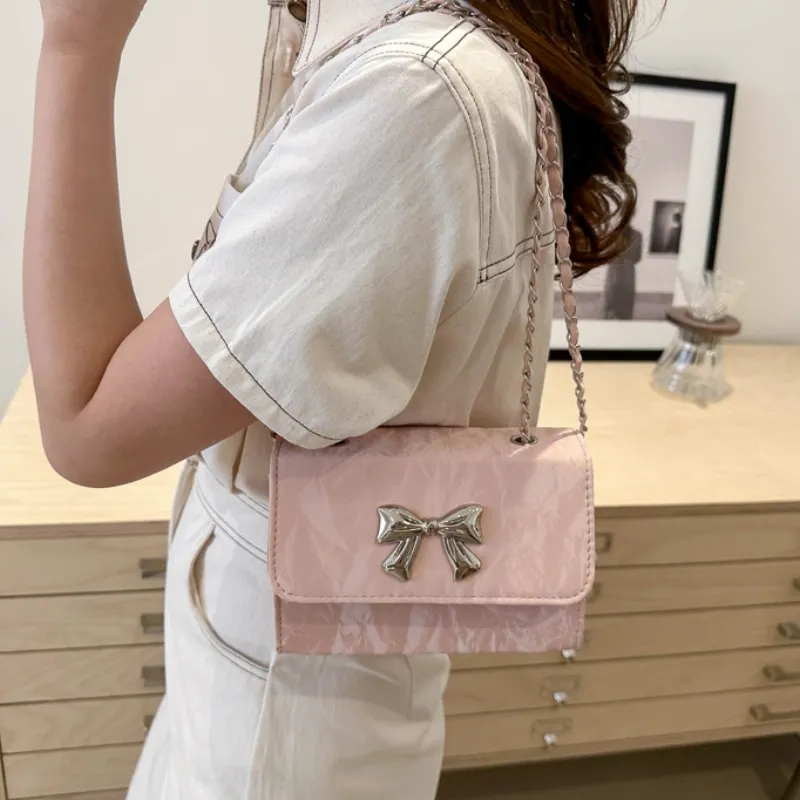 FCTOSSR PU Crossbody Bag Regular Women's White/Black/Pink/Light Blue-3