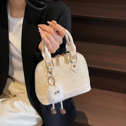 FCTOSSR PU Handbag Women's Brown/White/Black/Pink