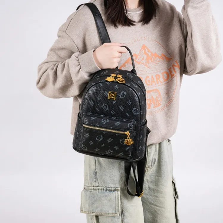 FCTOSSR PU Backpack Regular Women's Beige/Pink/Brown/Black-13