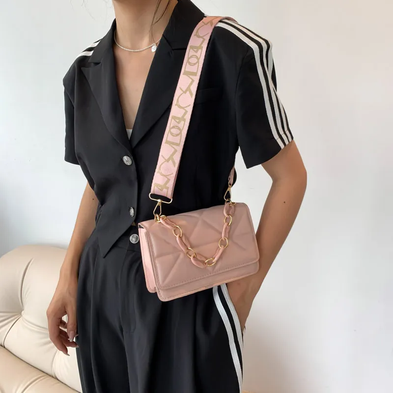 FCTOSSR PU One Shoulder Handbag Crossbody Bag Women's Black/White/Pink/Brown/Green/Fuchsia-15