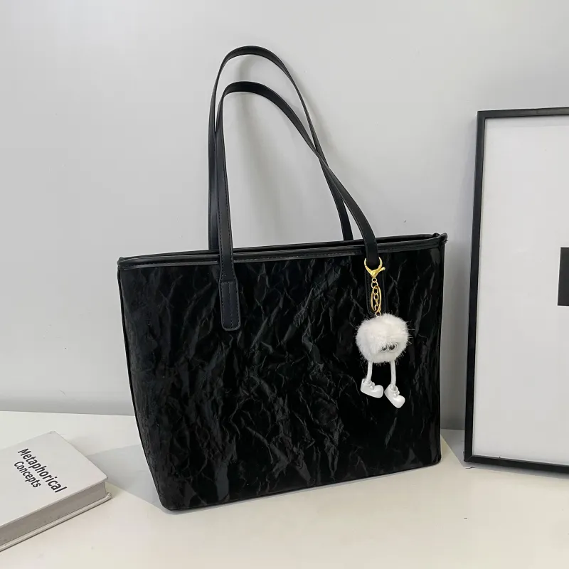 FCTOSSR PU Shoulder Bag Women's White/Black/Silver/Pink-8