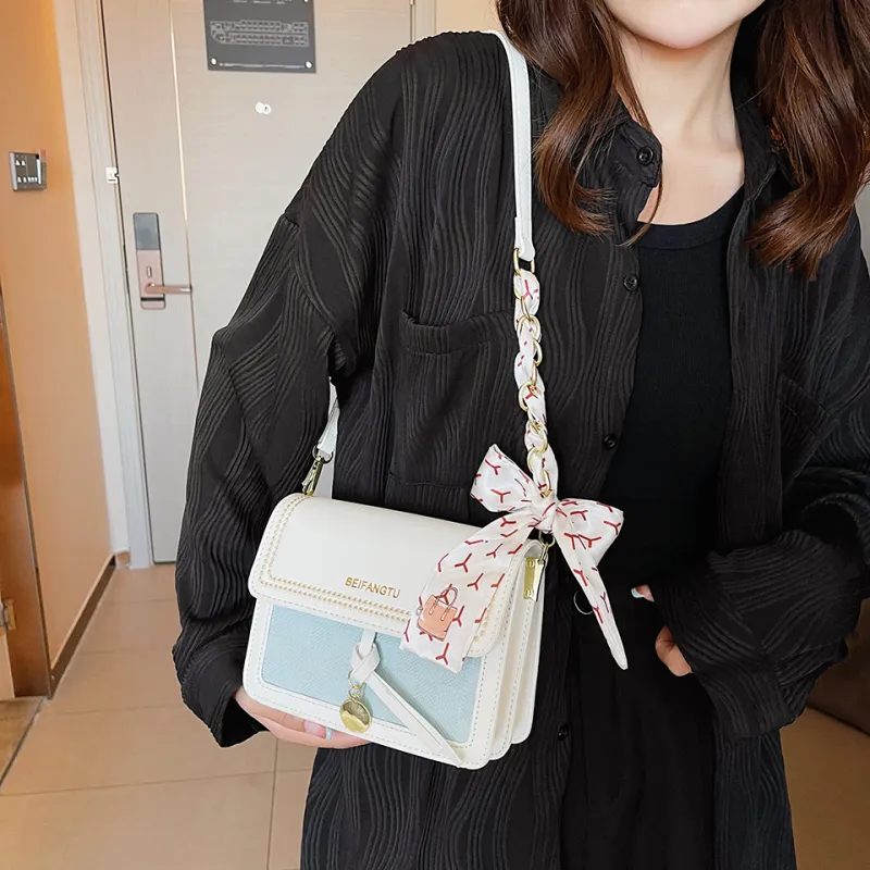 FCTOSSR PU Crossbody Bag Regular Women's Black/Yellow/Green/Blue-15