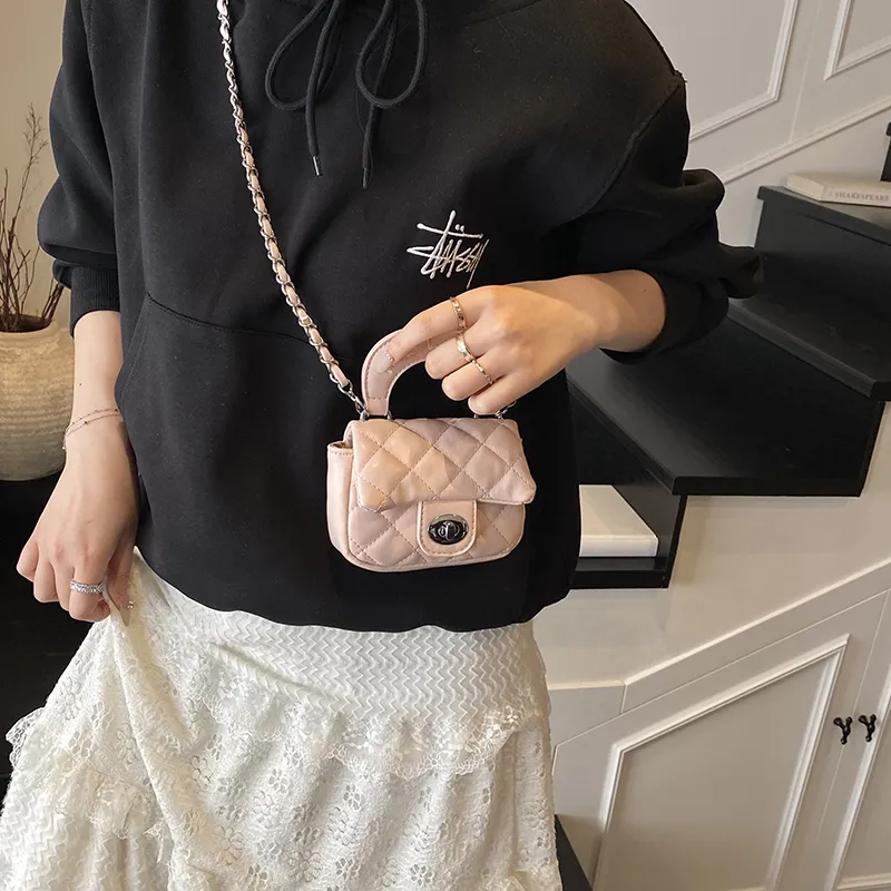 FCTOSSR PU One Shoulder Handbag Women's White/Beige/Black/Pink/Silver-20