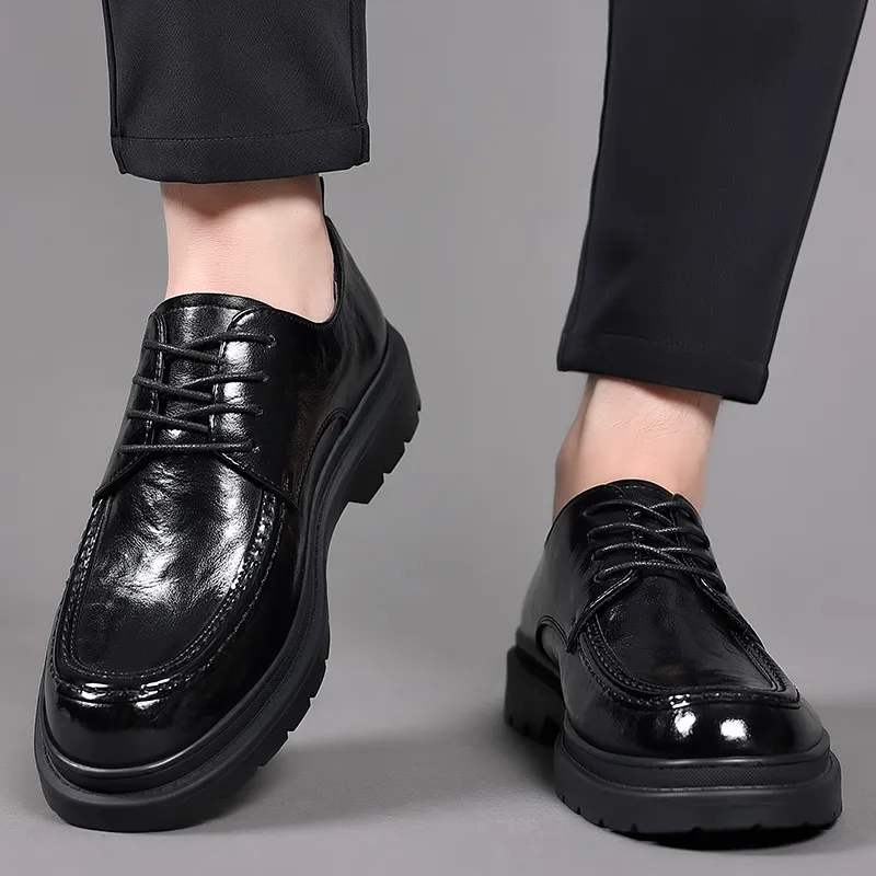 Poitulas Casual Shoes Men's Black-4