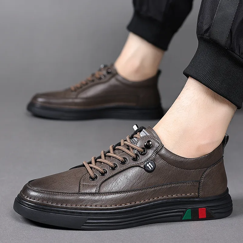 Poitulas Low Top Skateboard Shoes Men's-16