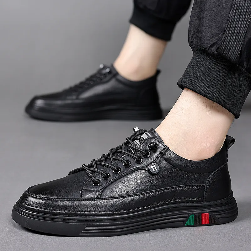 Poitulas Low Top Skateboard Shoes Men's-1